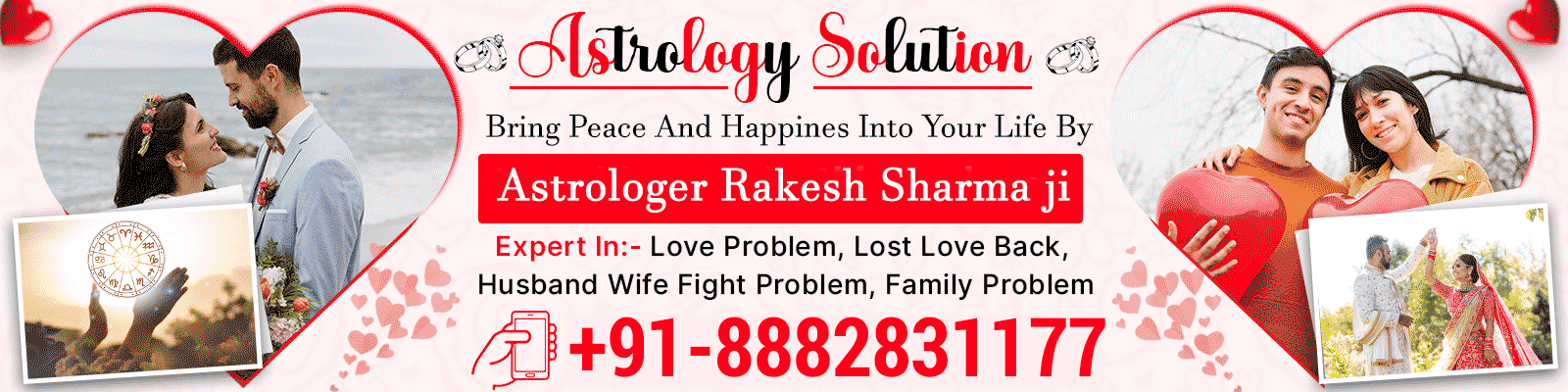 World Famous Astrologer Rakesh Sharma +91-8882831177